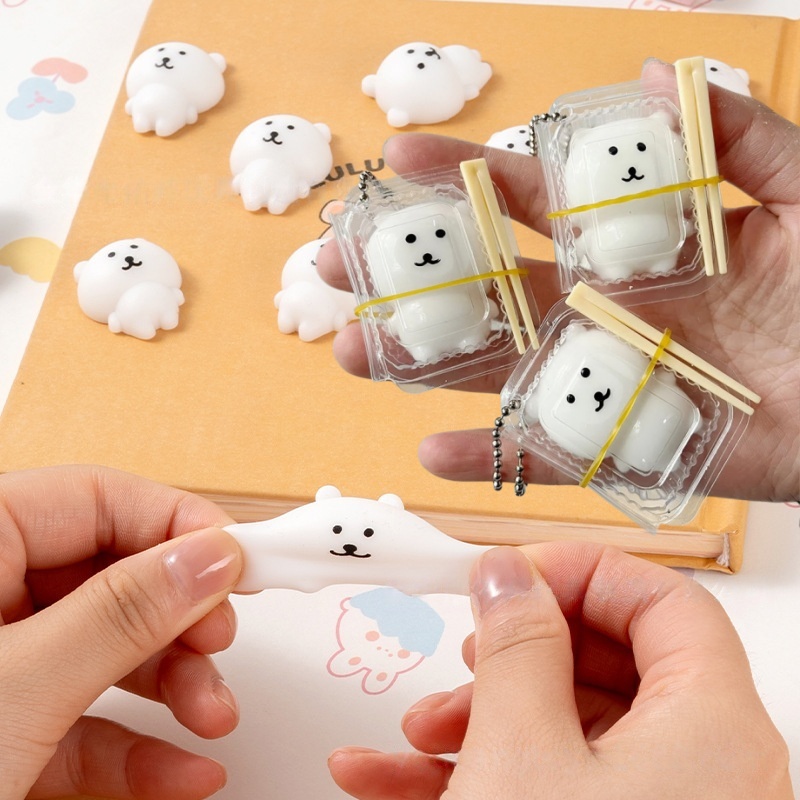 Prank Toys - Caja de almuerzo Squishy JOKE Bear,