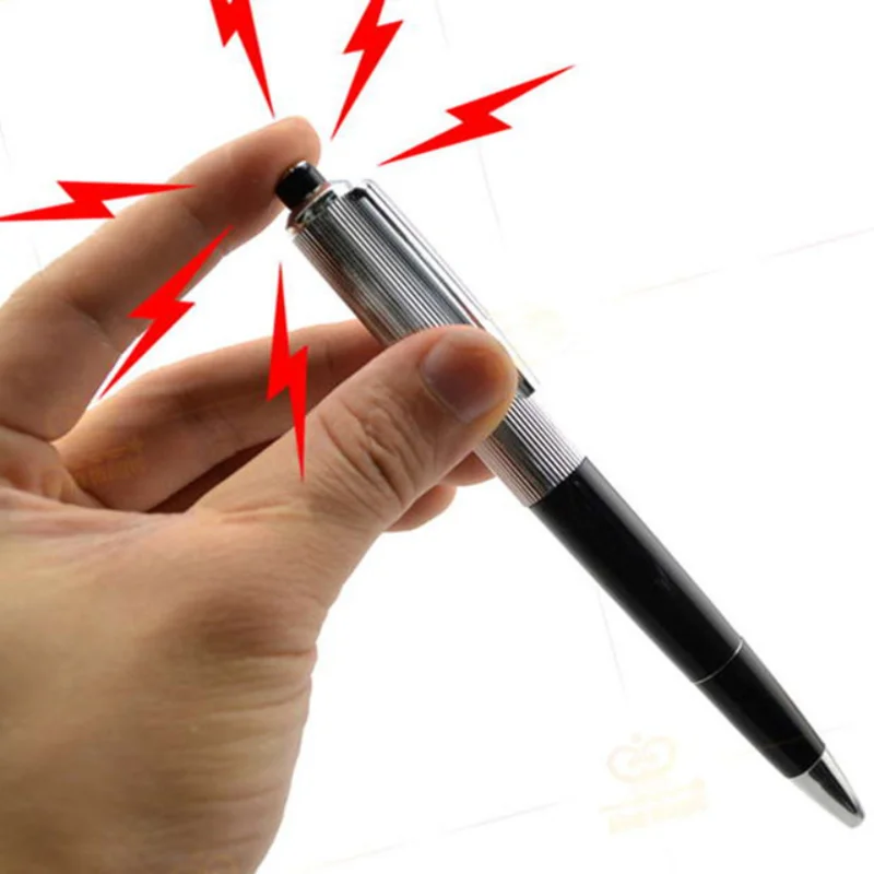 Shock Pen Prank Toy - 1 Uds. Bolígrafo de descarga eléctrica