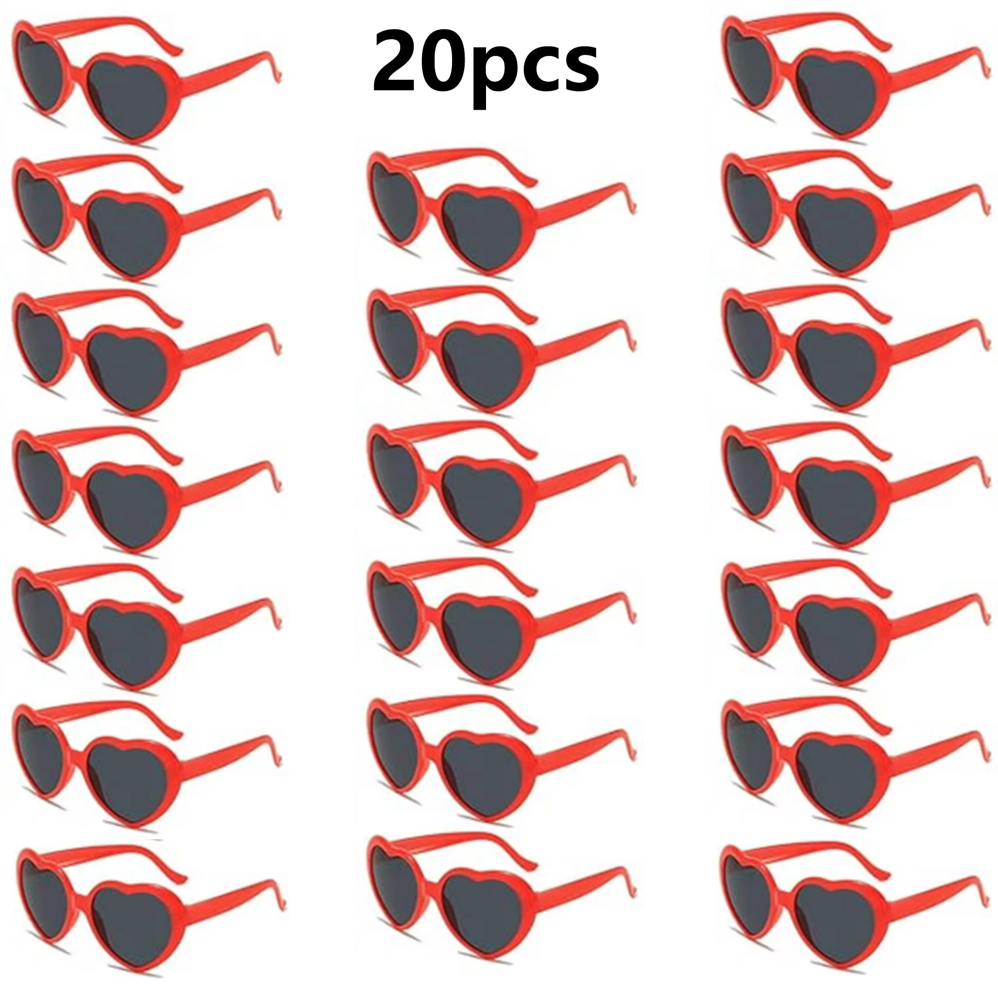Glow In The Dark Party Glasses - Paquete de 20 Gafas de Sol