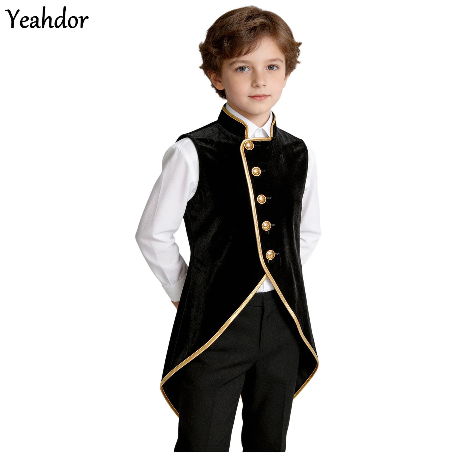 Costumes - Chaqueta de Terciopelo Gótica Steampunk Renacentista
