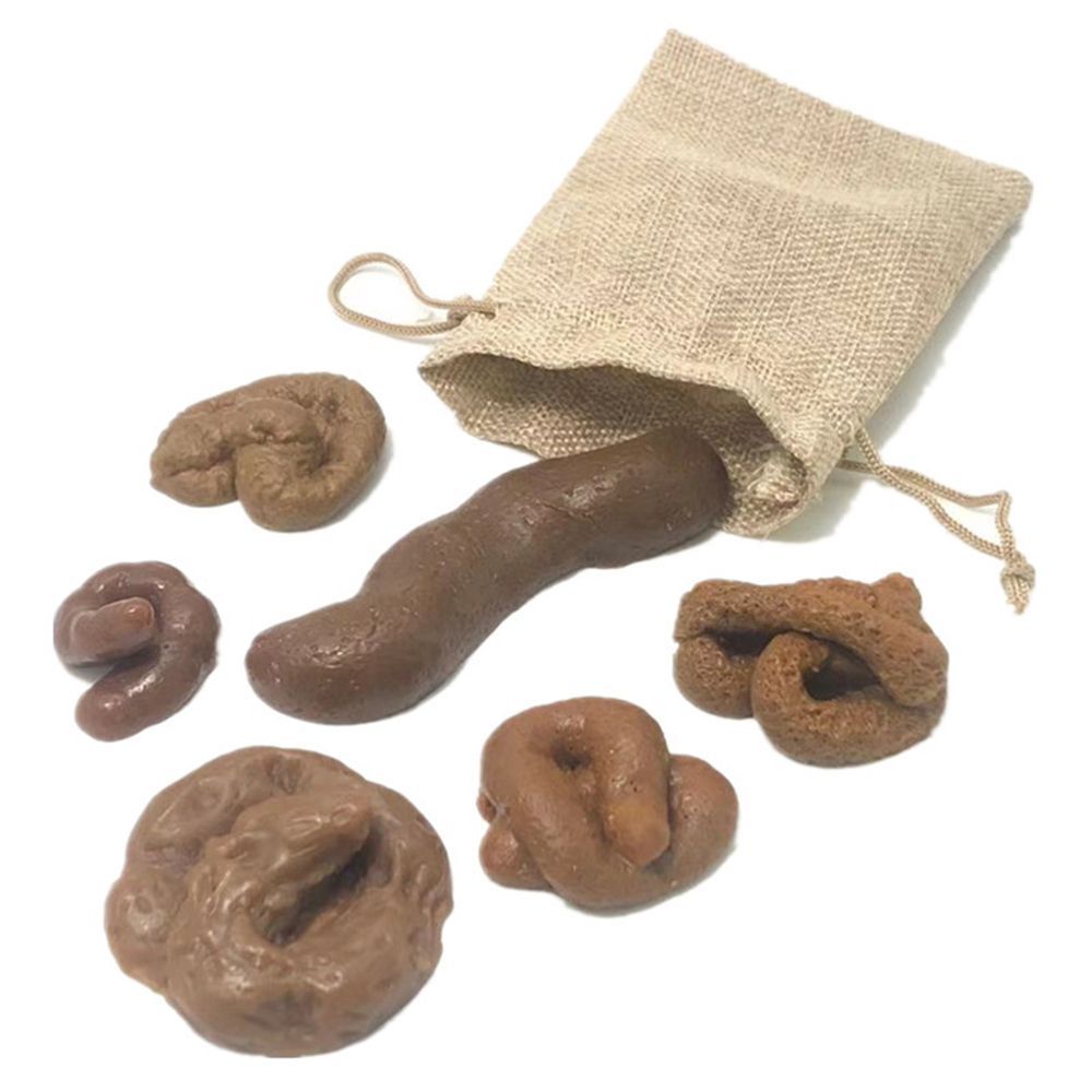 Fake Poop Gag Gift - 6 Piezas de Caca Falsa Realista