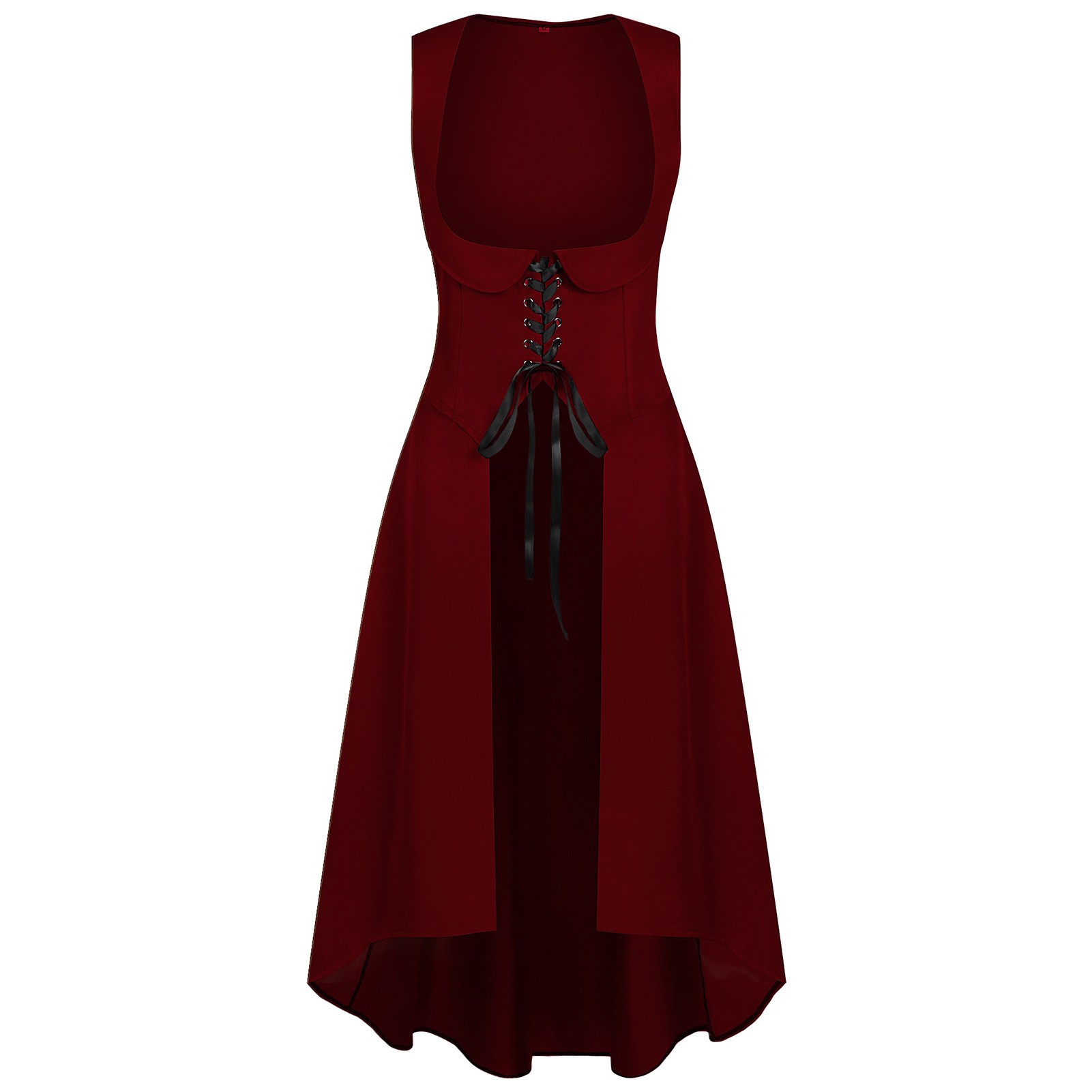 Vestido largo de cosplay, disf - Costumes reseña y precio