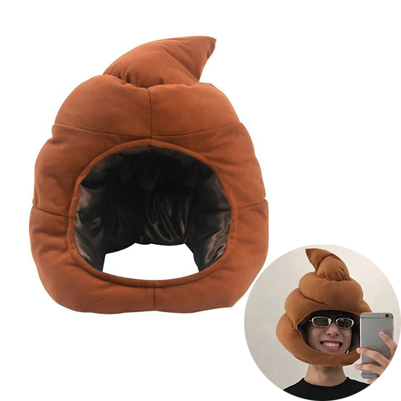 Sombrero de peluche con forma  - Fake Poop Gag Gift reseña y precio