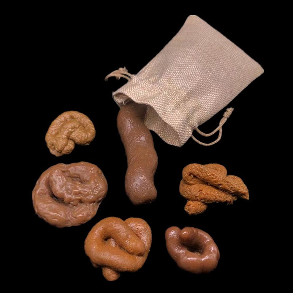 6 Piezas de Caca Falsa Realist - Fake Poop Gag Gift reseña y precio