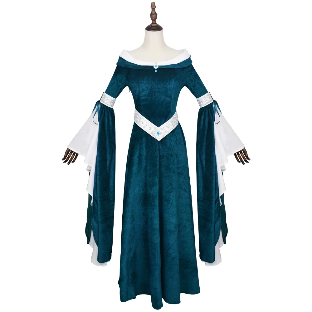 Vestido estilo elfo renacentis - Medieval Renaissance Dress Women reseña y precio