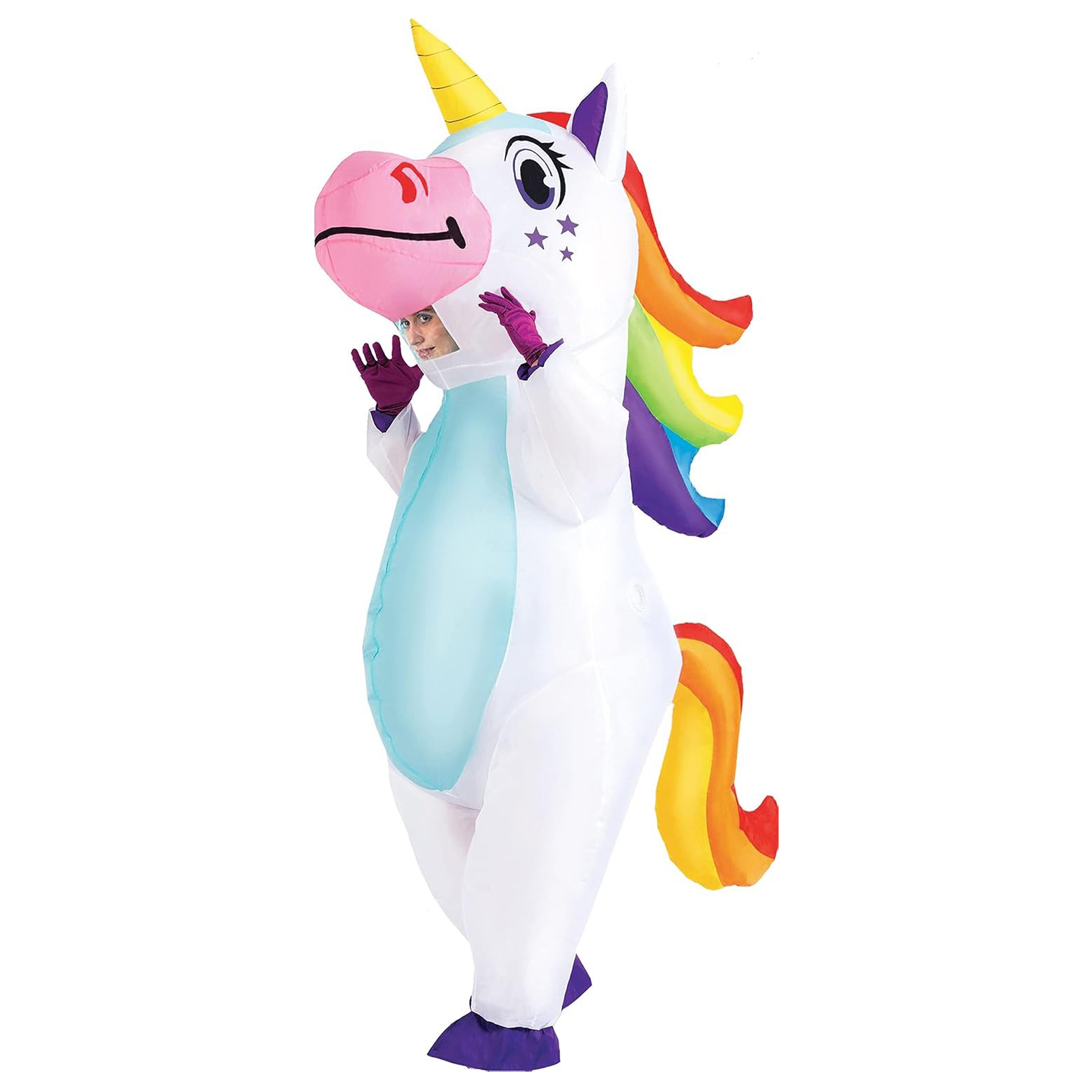 Disfraz Inflable de Unicornio  - Costumes reseña y precio