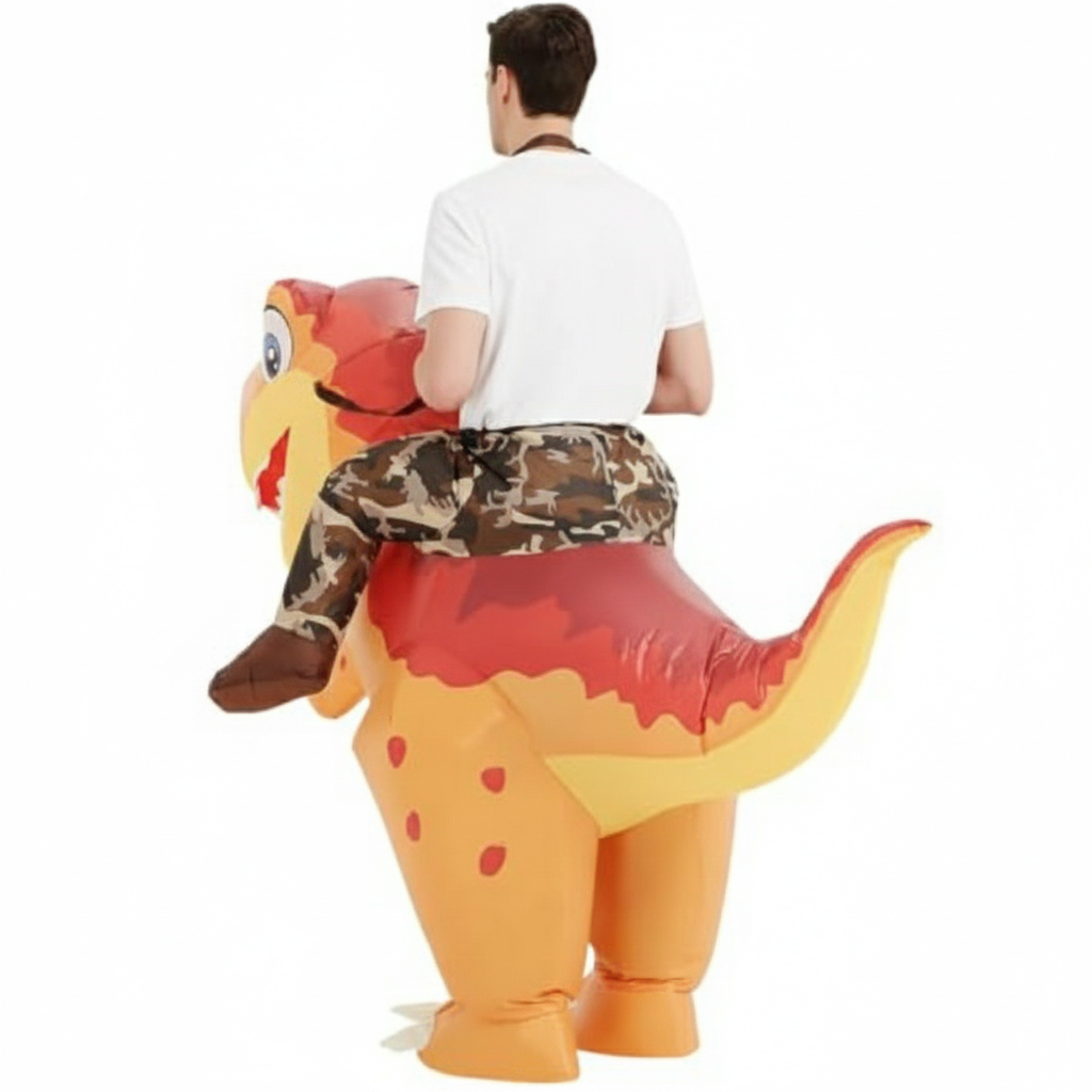 Disfraz inflable de dinosaurio - Inflatable Dinosaur Costume Adult reseña y precio