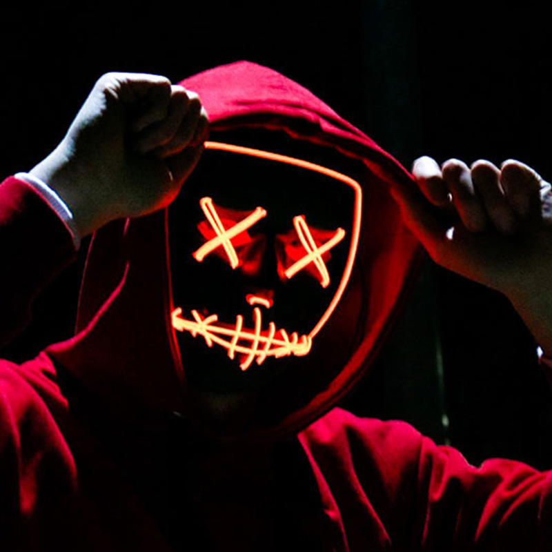 Máscara de Halloween Terrorífi - Led Purge Mask Halloween reseña y precio