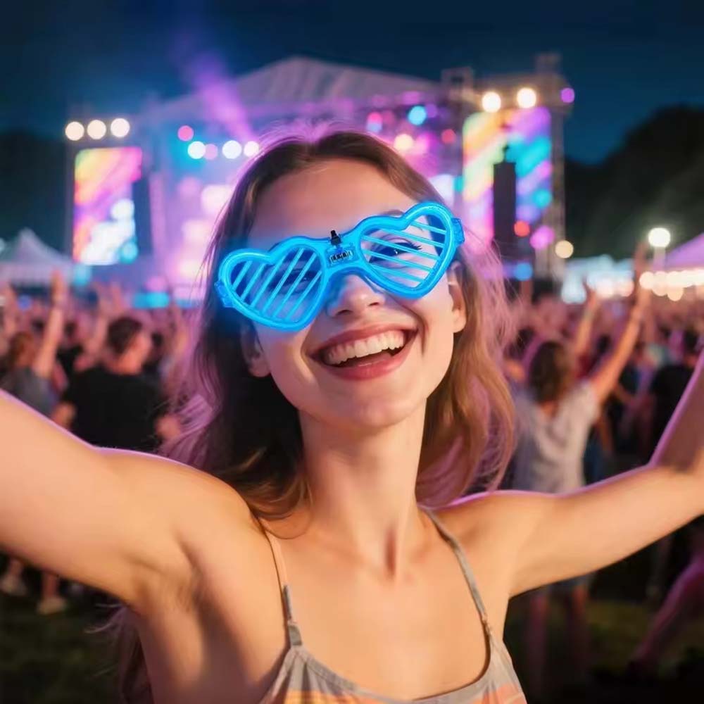 10/20/50 Uds. Gafas que brilla - Glow In The Dark Party Glasses reseña y precio