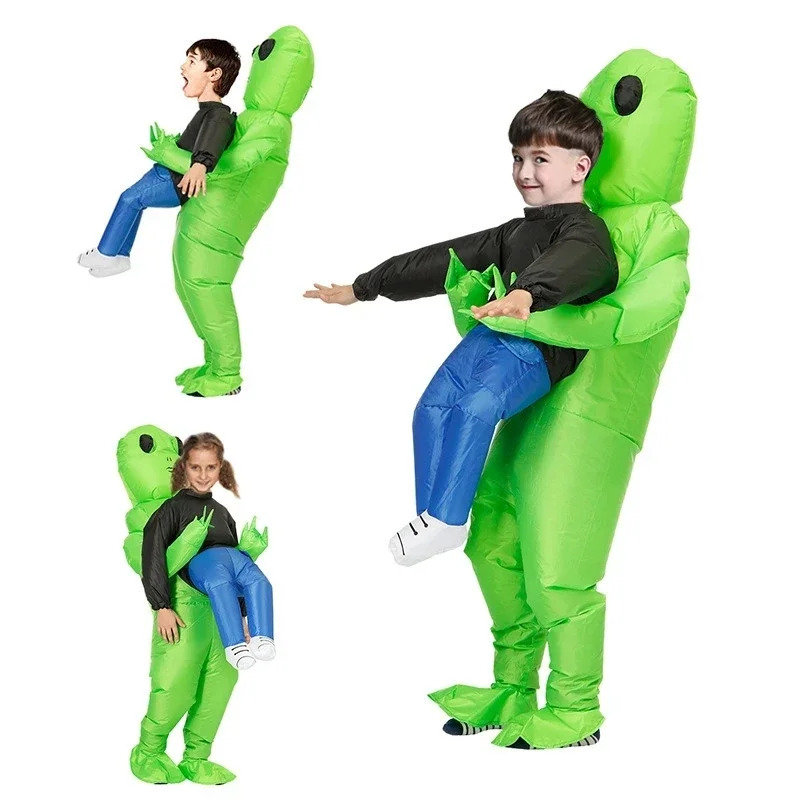 Y monstruo inflable Cary Green - Inflatable Dinosaur Costume Adult reseña y precio