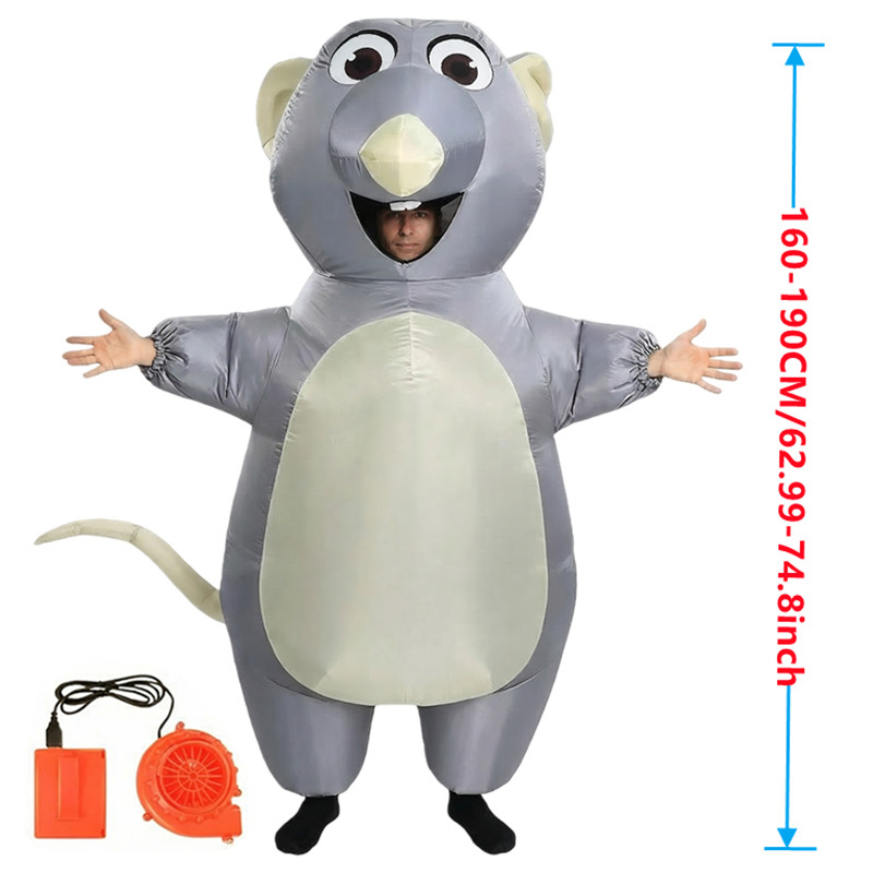 Disfraz Inflable de Ratón de D - Costumes reseña y precio