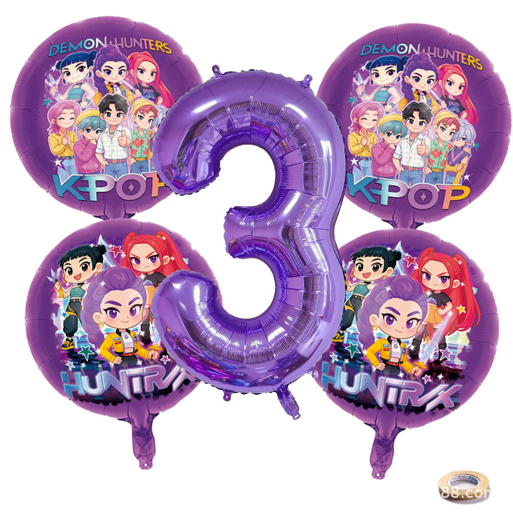 Juego de Globos de Aluminio K  - Party Supplies reseña y precio