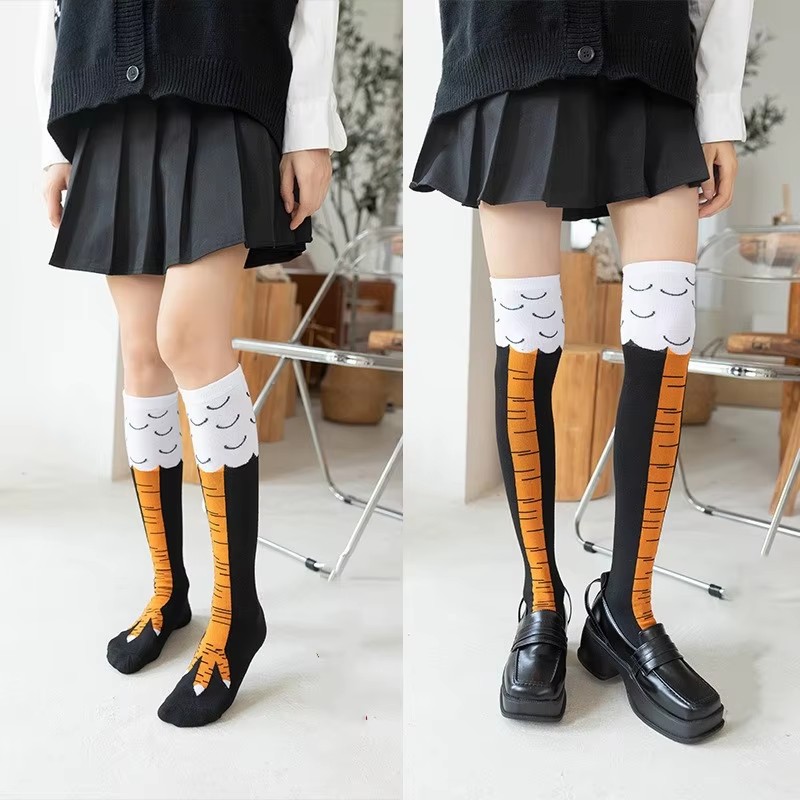 1/2/3 Uds. Medias divertidas c - Funny Chicken Leg Socks reseña y precio