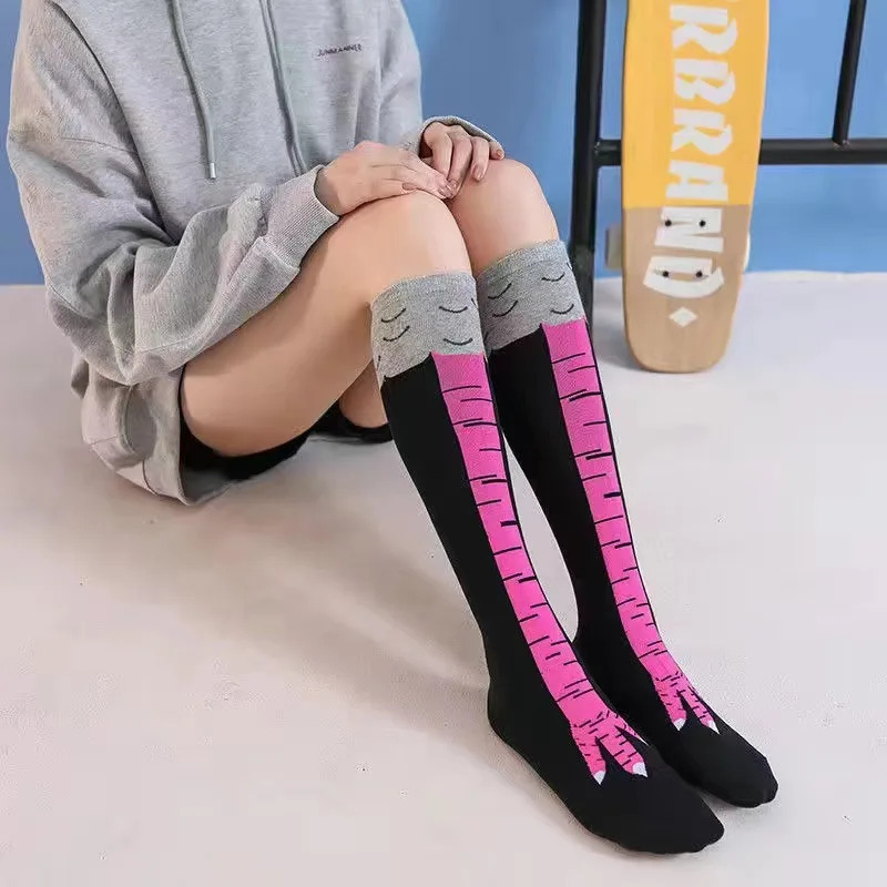 1/2/3 Uds. Medias divertidas c - Funny Chicken Leg Socks reseña y precio