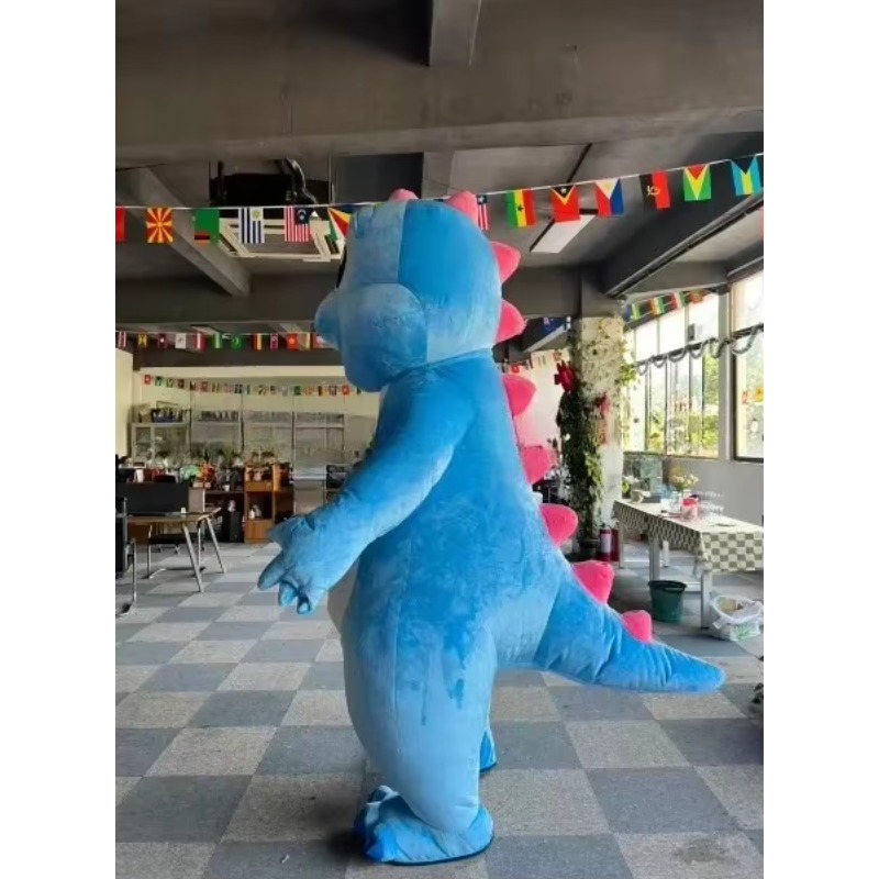 Disfraz Inflable de Dragón Azu - Inflatable Dinosaur Costume Adult reseña y precio
