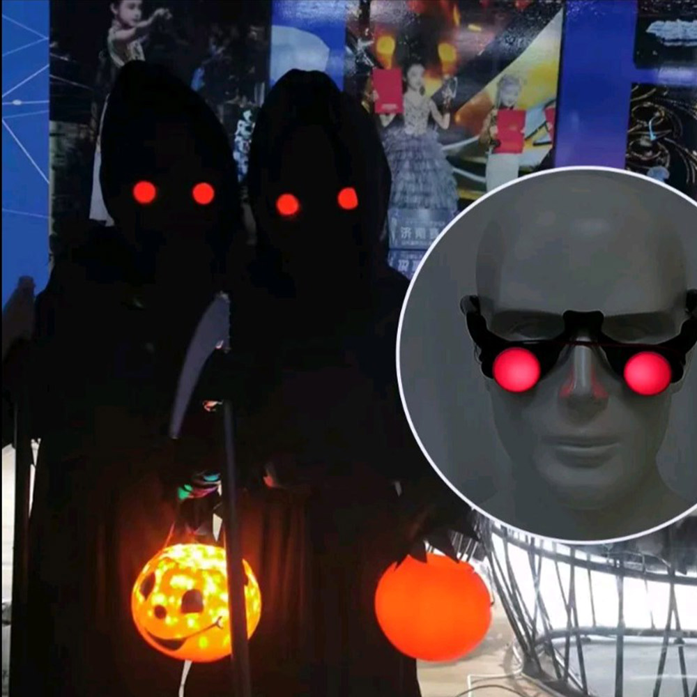 Gafas de terror para Halloween - Glow In The Dark Party Glasses reseña y precio