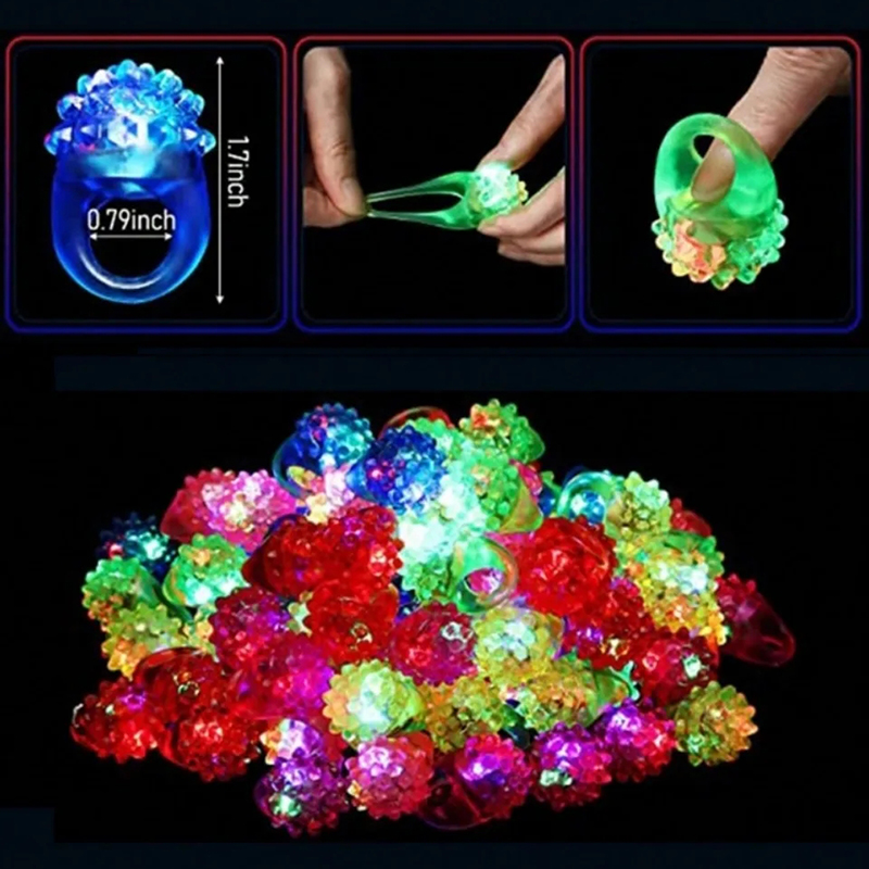 20/30/50 Uds. Anillos brillant - Glow In The Dark Party Glasses reseña y precio