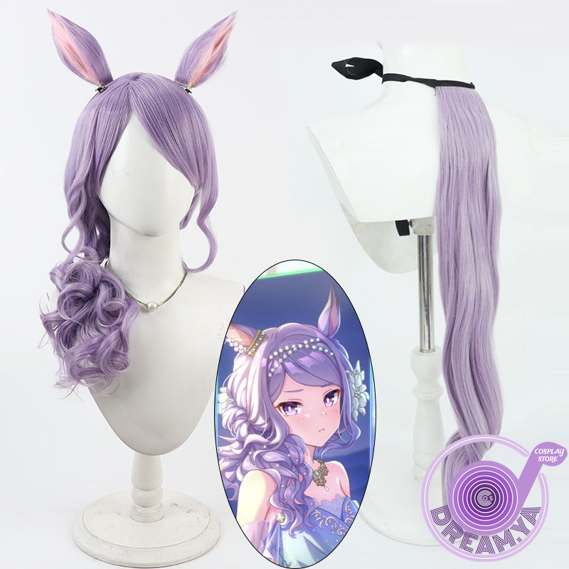 Mejiro-Peluca de Cosplay Umamu - Anime Cosplay Wig Heat Resistant reseña y precio