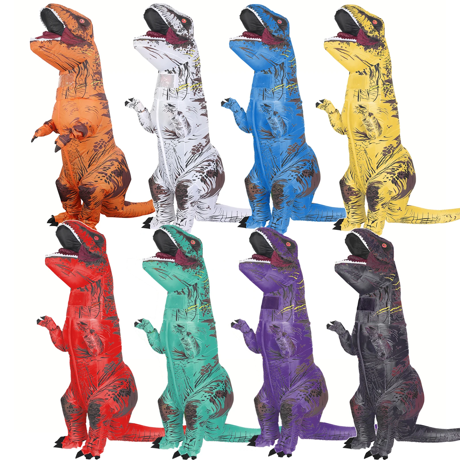 Disfraz de dinosaurio inflable - Inflatable Dinosaur Costume Adult reseña y precio