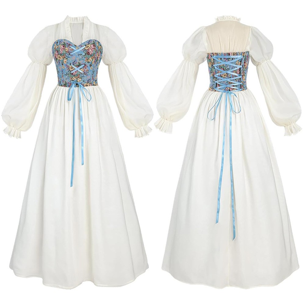 Vestido de cintura con corsé d - Costumes reseña y precio